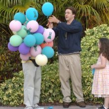 John Cusack, Gracie Bednarczyk e Shélan O'Keefe in una scena del film Grace is Gone