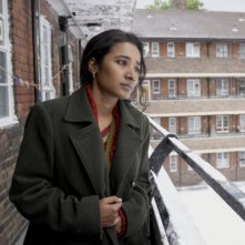 Tannishtha Chatterjee in una scena del film Brick Lane