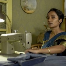 Tannishtha Chatterjee in una scena del film Brick Lane