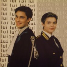 Un'immagine promozionale di Lui e Lei, con Vittoria Belvedere ed Enrico Muti