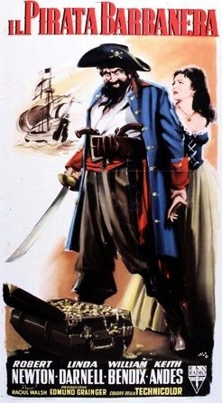 La locandina di Il pirata Barbanera