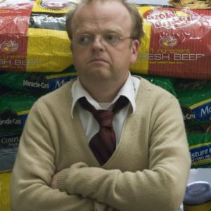 Toby Jones in una scena del film The Mist, tratto da un racconto di Stephen King