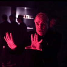 Il regista Abel Ferrara sul set del film 'Go Go Tales'