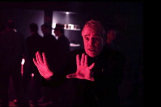 Il regista Abel Ferrara sul set del film 'Go Go Tales'