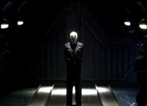 Michael Hogan nell'episodio Revelations della quarta stagione di Battlestar Galactica