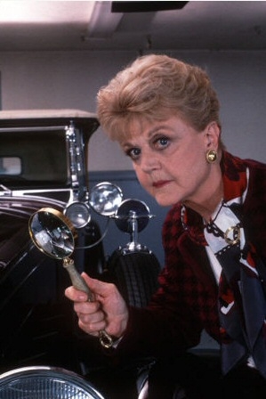 Angela Lansbury in un'immagine promo della serie televisiva La signora in giallo