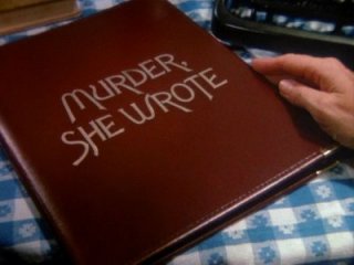 La signora in giallo, un'immagine della sigla del telefilm con Angela Lansbury