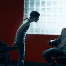 Ellen Page e Patrick Wilson in una suggestiva scena del film Hard Candy