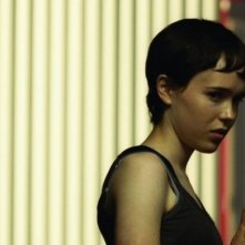 Ellen Page in una sequenza drammatica del film Hard Candy