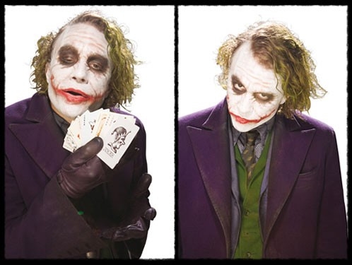Heath Ledger Nei Panni Di Joker In Una Foto Promozionale Del Film The Dark Knight 80388