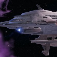 Una suggestiva immagine tratta dal film Wall-E, il nuovo lavoro degli studi Pixar