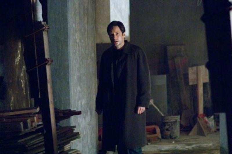 David Duchovny in una scena di X-Files: Voglio crederci