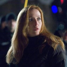 Gillian Anderson in una scena di X-Files: Voglio crederci
