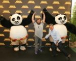 Black, Hoffman e Volo presentano a Roma Kung Fu Panda