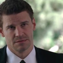 David Boreanaz in un momento dell'episodio 'Boy in the Time Capsule' della serie tv 'Bones'