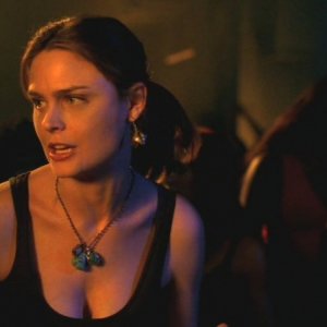 Emily Deschanel in un momento dell'episodio 'La Mummia' della serie tv 'Bones'