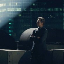Gary Oldman in una scena de Il cavaliere oscuro