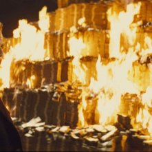 Heath Ledger nei panni di Joker in una scena de Il cavaliere oscuro