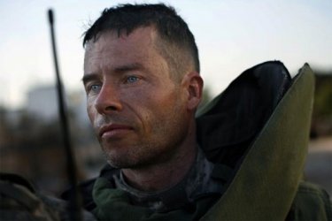 Guy Pearce in una scena del film The Hurt Locker di Kathryn Bigelow