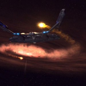 L'Enterprise si avvicina a un Buco Nero