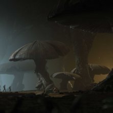 Una scena dell'avventuroso Journey to the Center of the Earth 3D