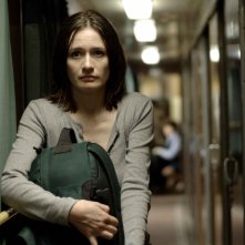 Emily Mortimer in una scena del film Transsiberian