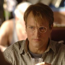 Un primo piano di Woody Harrelson, protagonista di Transsiberian