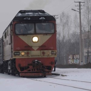 Una scena sulle rotaie di Transsiberian