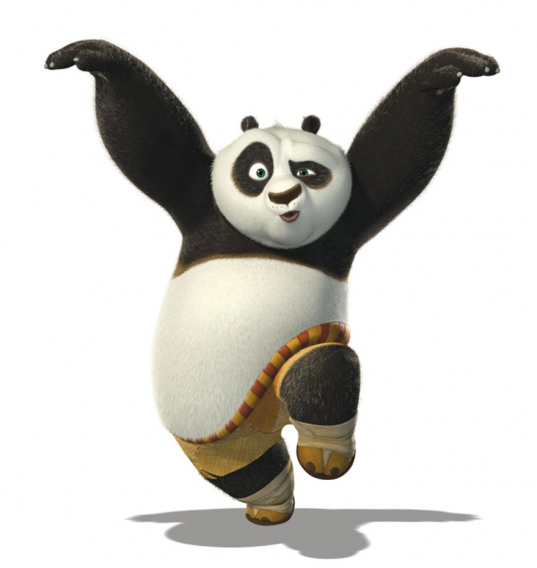 Il Panda Po In Un Immagine Promozionale Di Kung Fu Panda 81681