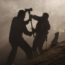 Battaglia di ombre in una scena del film The Tripper