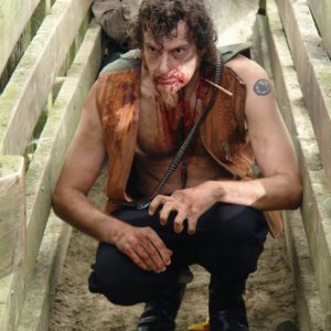 Oliver Driver in una scena di Black Sheep