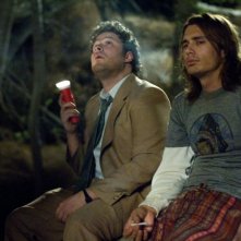 Seth Rogen e James Franco in una sequenza di Pineapple Express