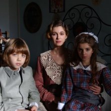 Ana Caterina Morariu sul set del film per la tv Il mistero del lago