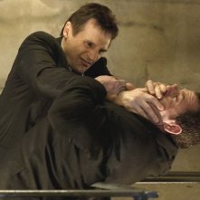 Liam Neeson in una scena del thriller Io vi troverò