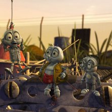 Un'immagine del film d'animazione 3D Fly Me to the Moon