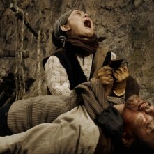 Una scena del film per la tv Iron Road