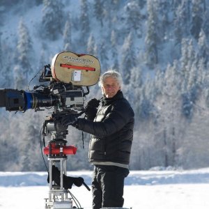 Il regista Chris Carter sul set di X-Files: Voglio crederci