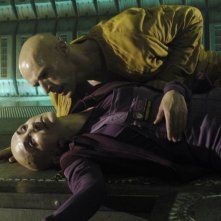 Lambert Wilson e Simona Maicanescu in una sequenza del film Dante 01