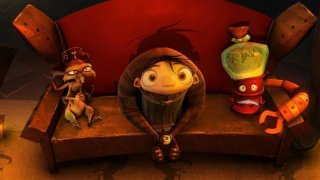 Scamper, Igor e Brain in una sequenza di Igor