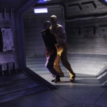 Una scena del film fantascientifico Dante 01