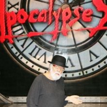 Gianfranco Funari durante il suo Apocalypse Show