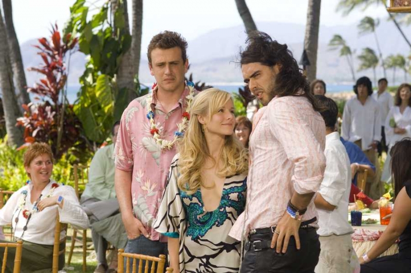 Jason Segel Kristen Bell E Russell Brand In Una Sequenza Di Forgetting Sarah Marshall 82319