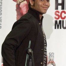 Corbin Bleu alla conferenza stampa americana per l'inizio delle riprese di High School Musica 3: Senior Year tenutasi il 2 maggio 2008