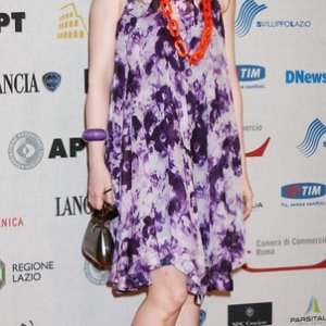 Miranda Ott al Roma Fiction Fest 2008 per presentare la serie tv Cashemere Mafia