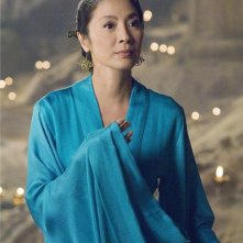 Michelle Yeoh in una sequenza del film La mummia 3 di Rob Cohen