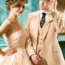 Olesya Rulin e Lucas Grabeel sul set del film High School Musica 3: Senior Year