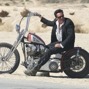 Michael Madsen in una scena del film Hell Ride