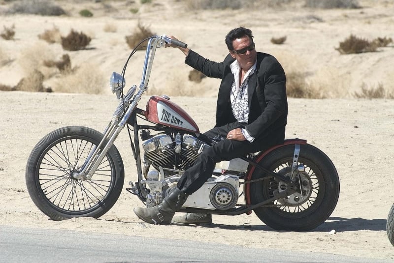 Michael Madsen in una scena del film Hell Ride