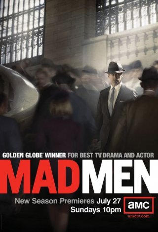 Un poster della seconda stagione di Mad Men