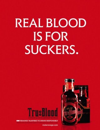 Un poster promozionale della serie True Blood